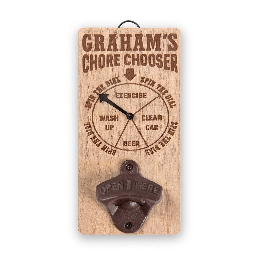 Chore Chooser Bottle Opener Graham