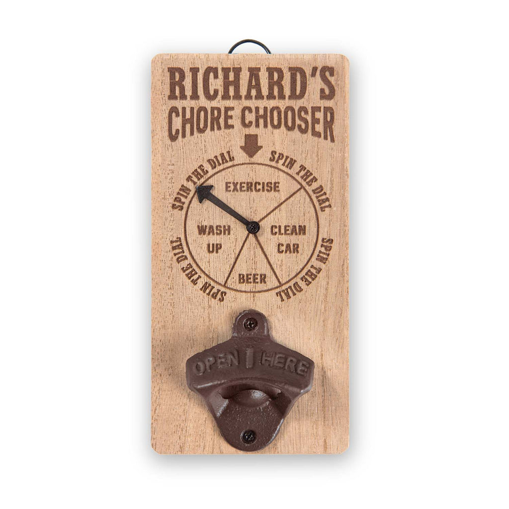 Chore Chooser Bottle Opener Richard