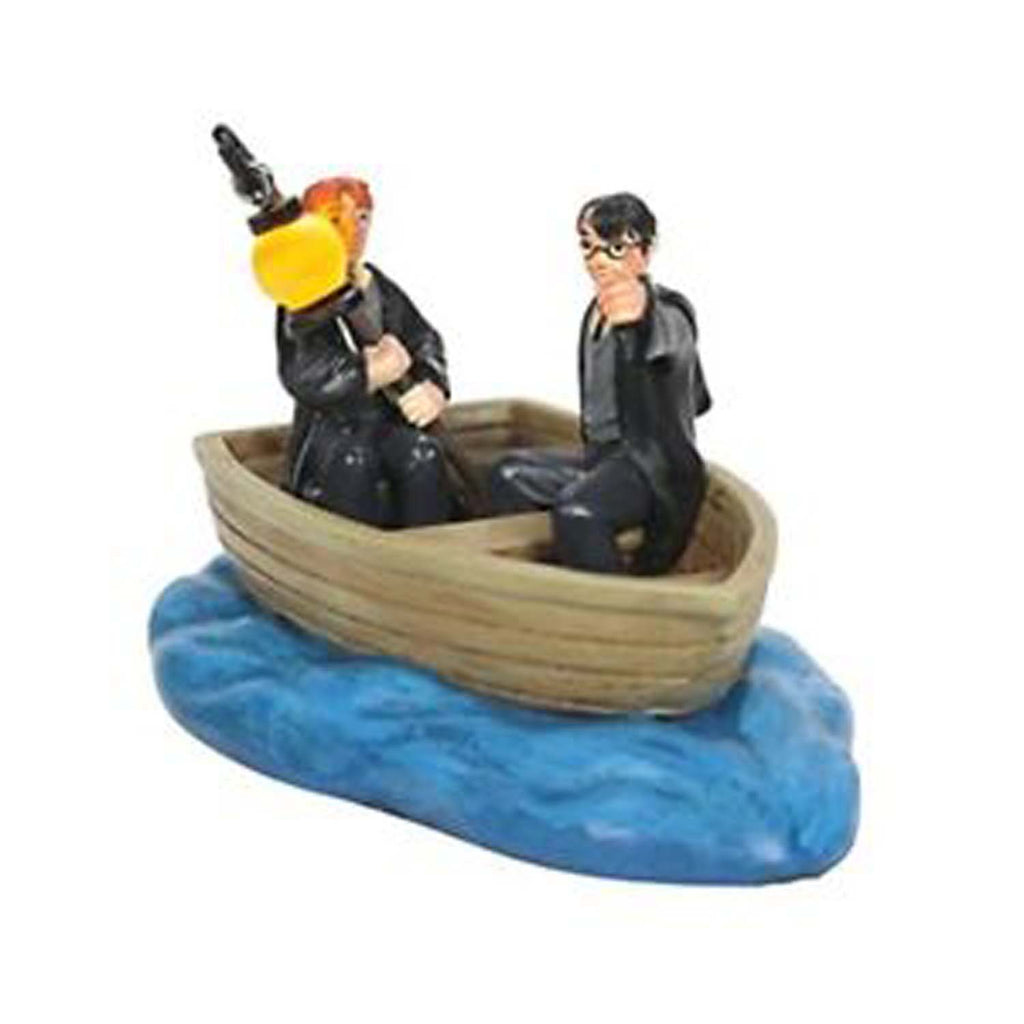 Harry And Ron In A Boat