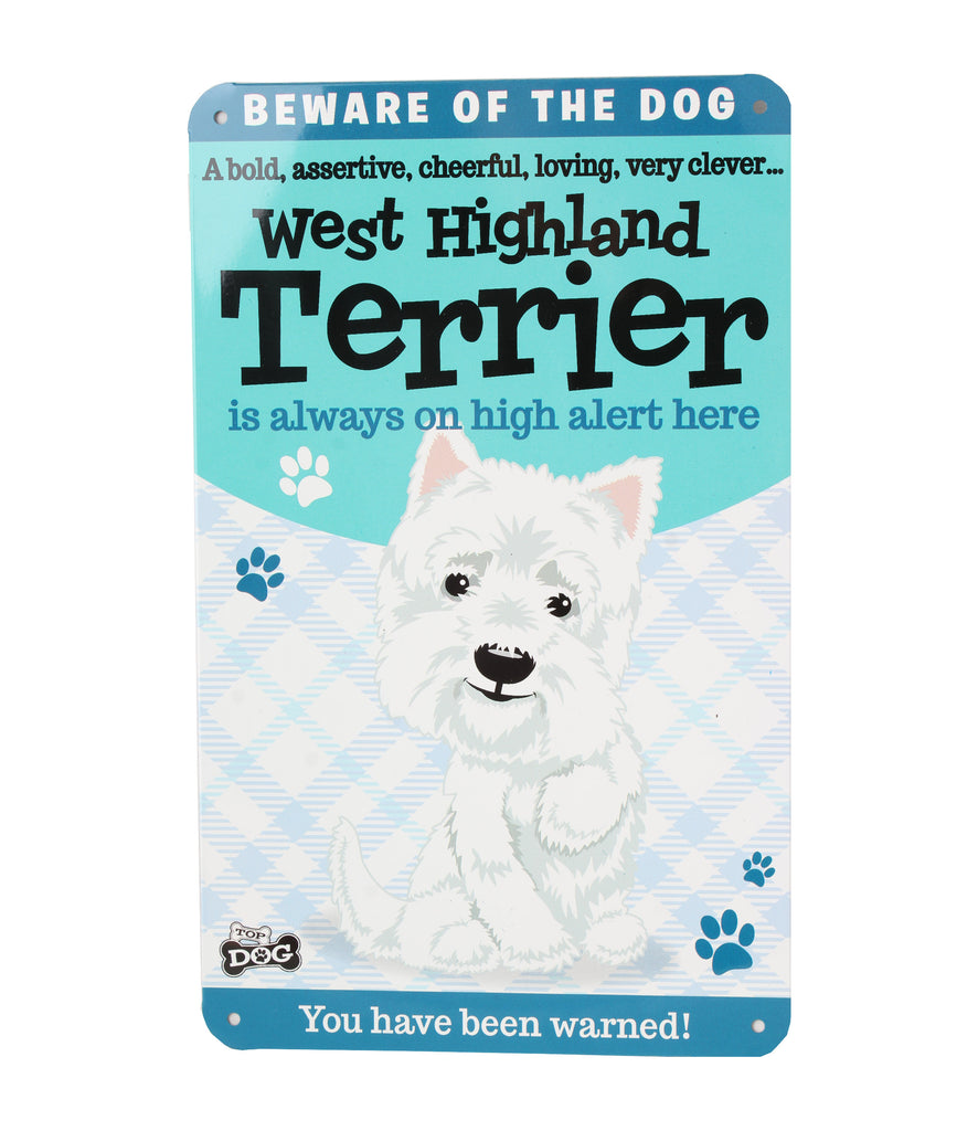 Top Dog/Cat Sign West Highland Terrier