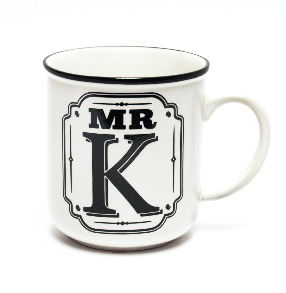 Alphabet Mug Mr Mr K