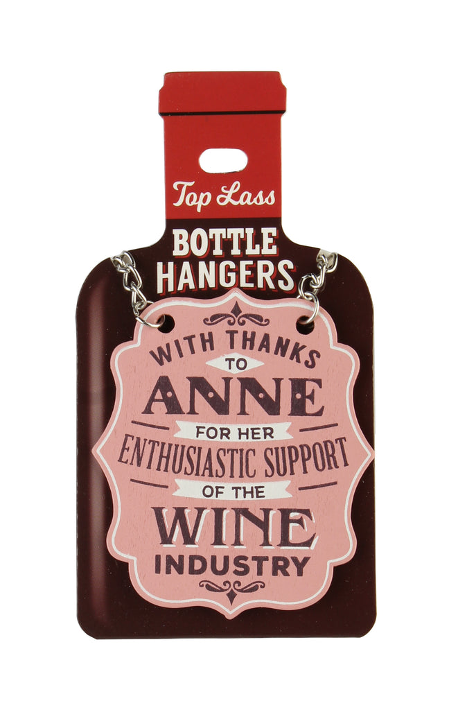 Top Lass Bottle Hangers Anne