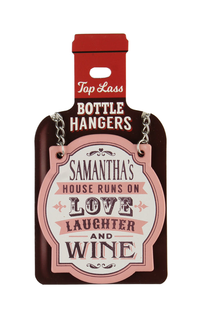 Top Lass Bottle Hangers Samantha