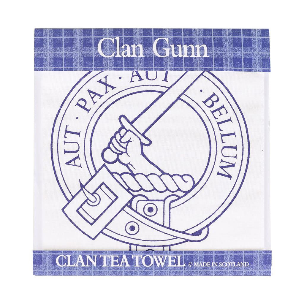 Clan Tea Towel Gunn