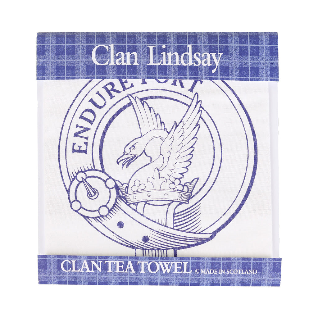 Clan Tea Towel Lindsay