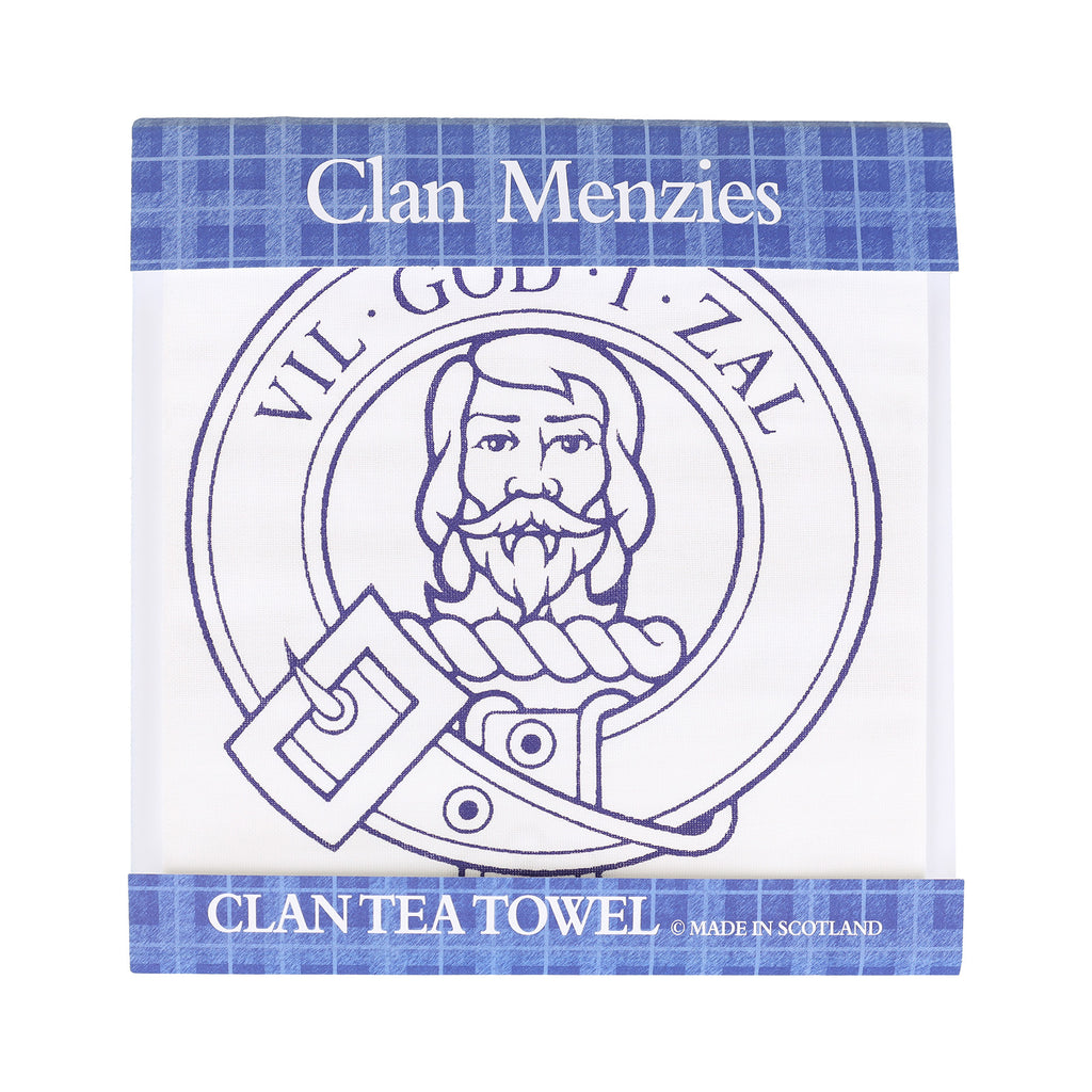 Clan Tea Towel Menzies