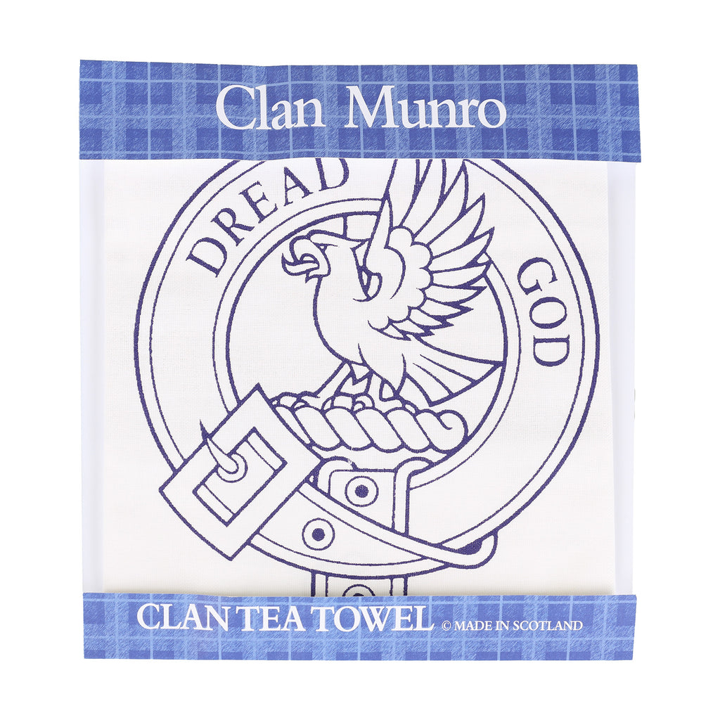 Clan Tea Towel Munro