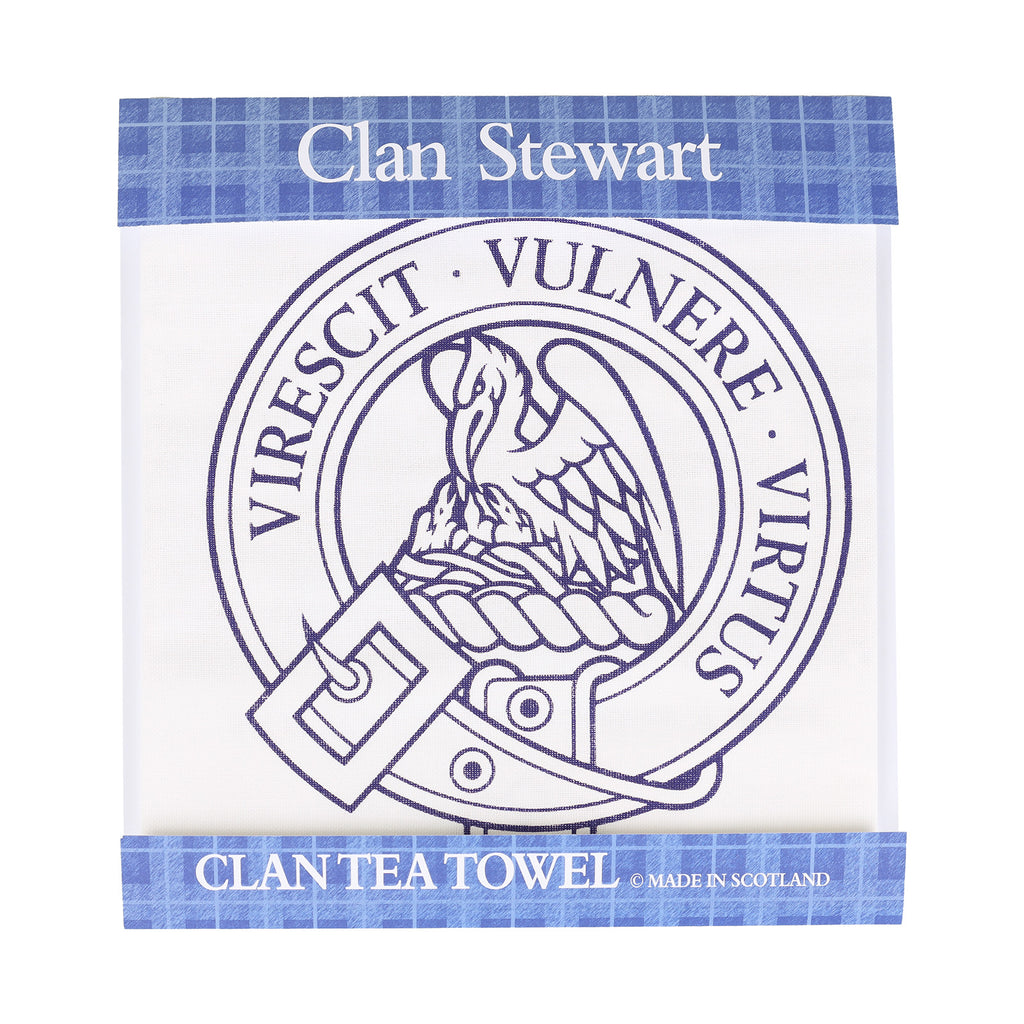Clan Tea Towel Stewart