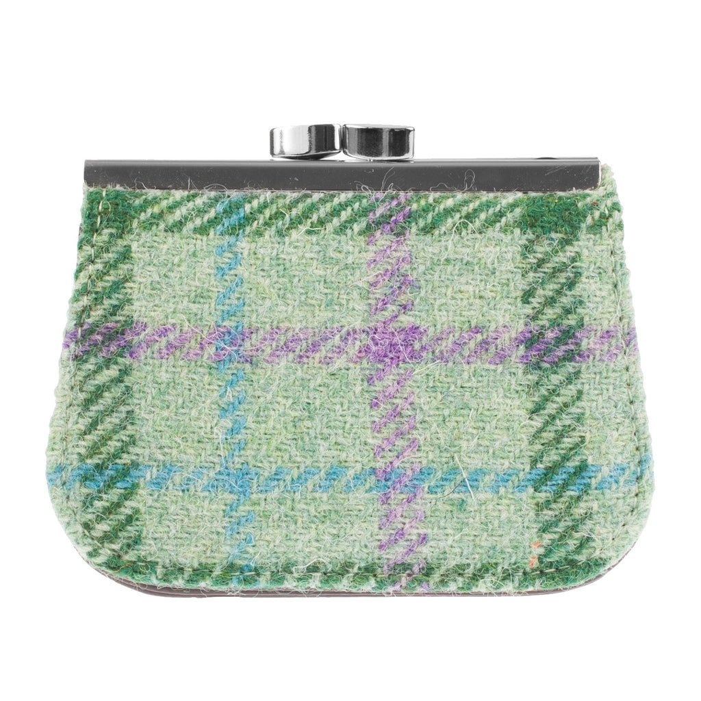 Harris Tweed Small Clasp Purse - Skye