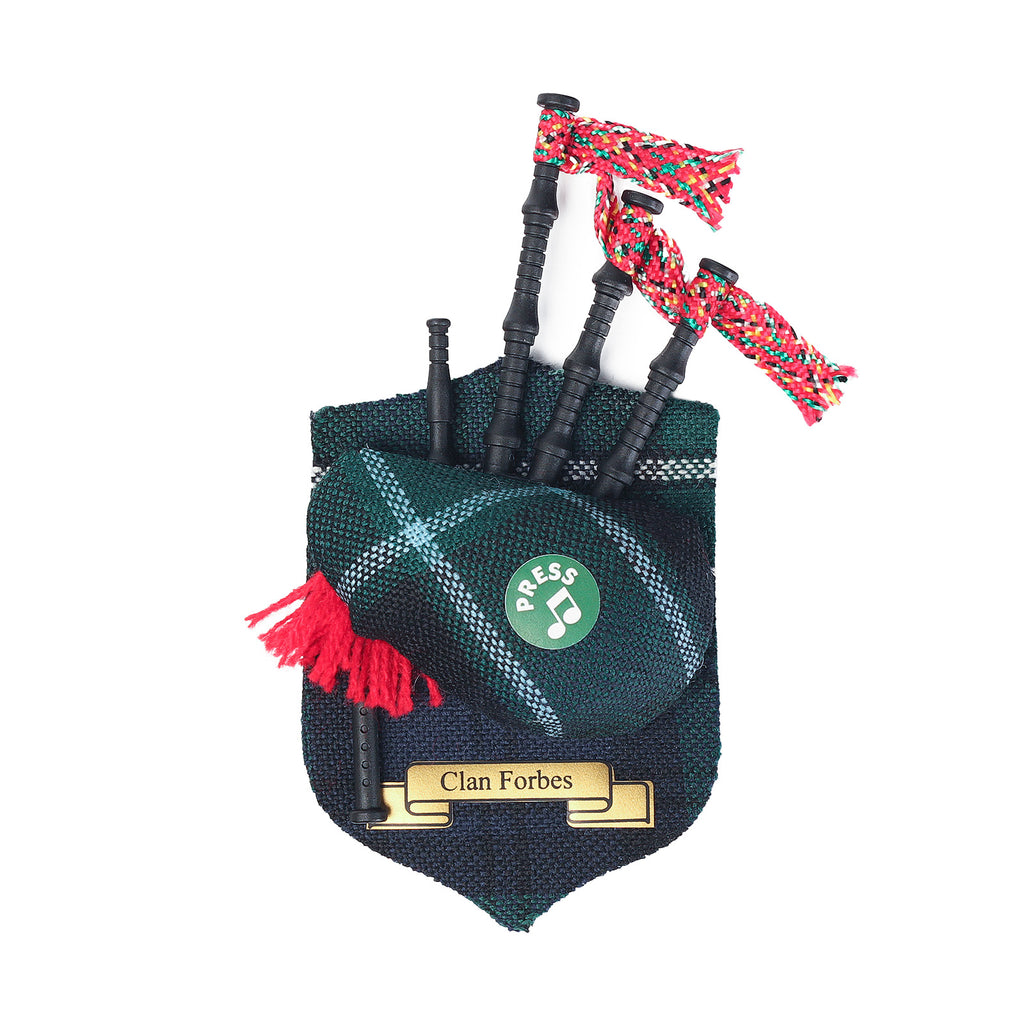 Clan Musical Bagpipe Magnet Forbes