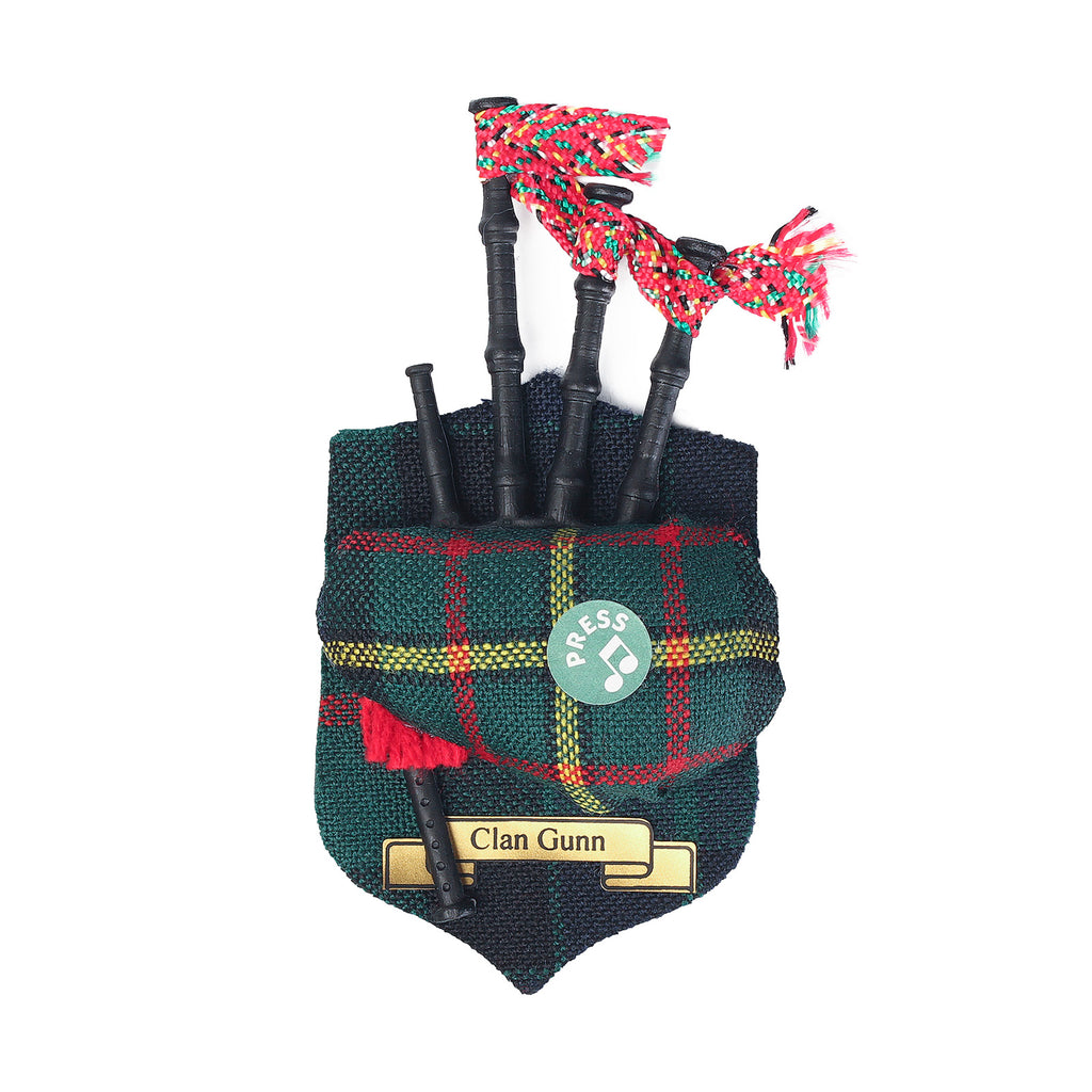 Clan Musical Bagpipe Magnet Gunn