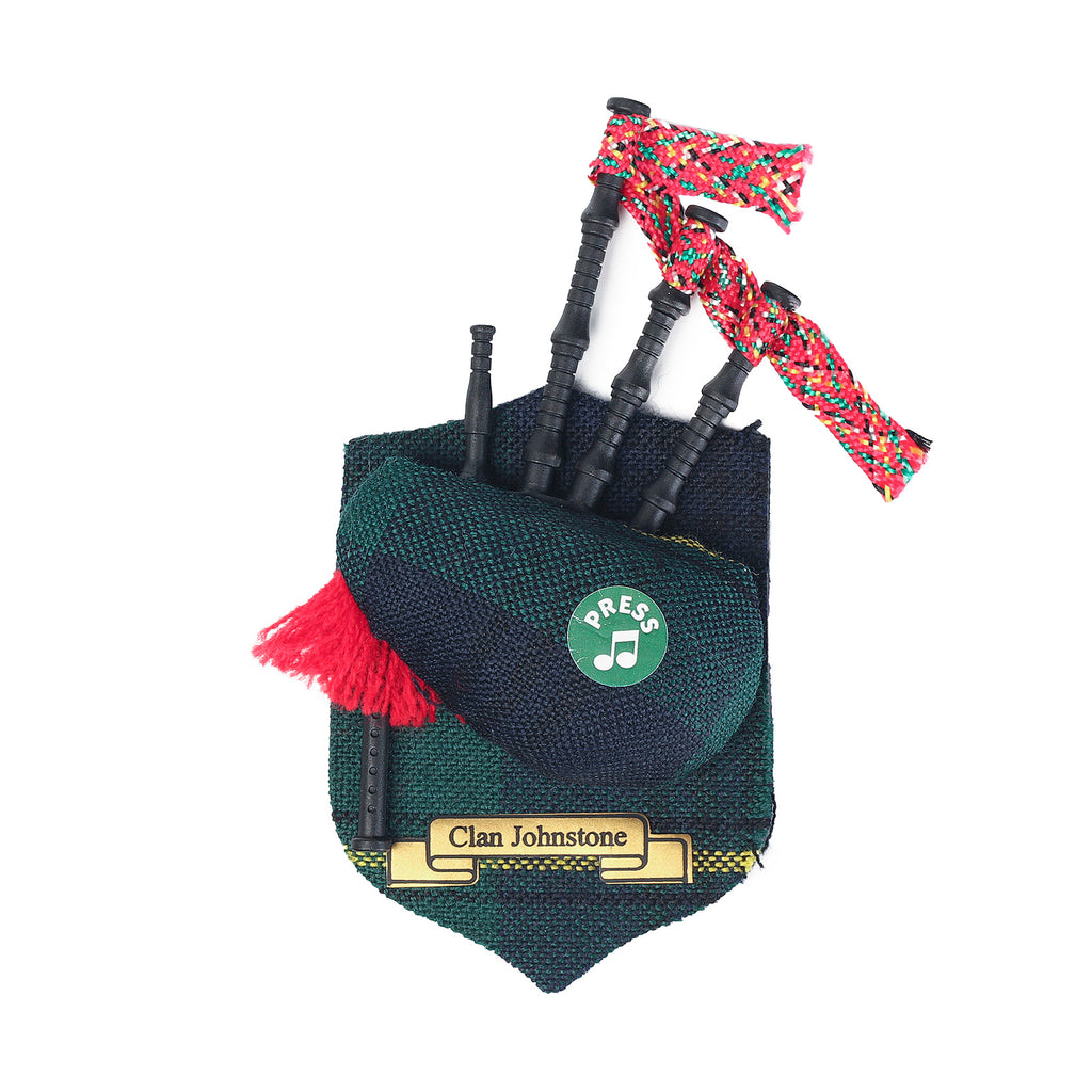 Clan Musical Bagpipe Magnet Johnstone