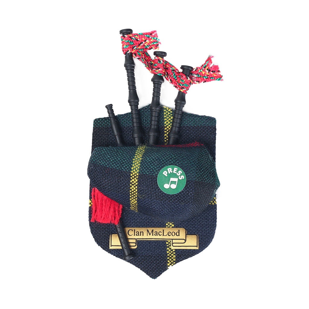 Clan Musical Bagpipe Magnet Macleod