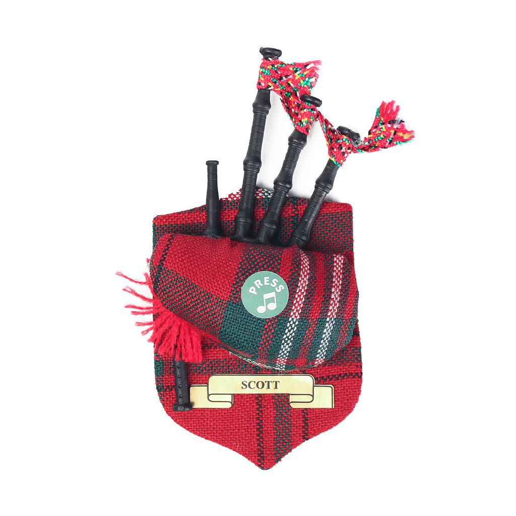 Clan Musical Bagpipe Magnet Scott