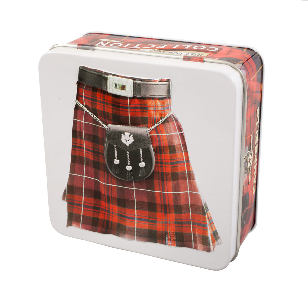 Campbells Pure Butter Shortbread Fingers - 90G Kilt Tin