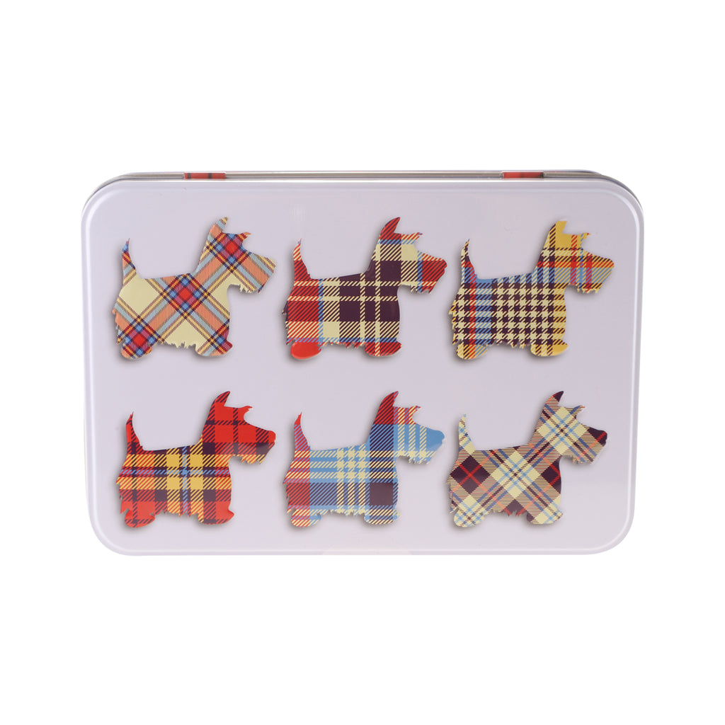 150G Tartan Scottie Dogs Tin