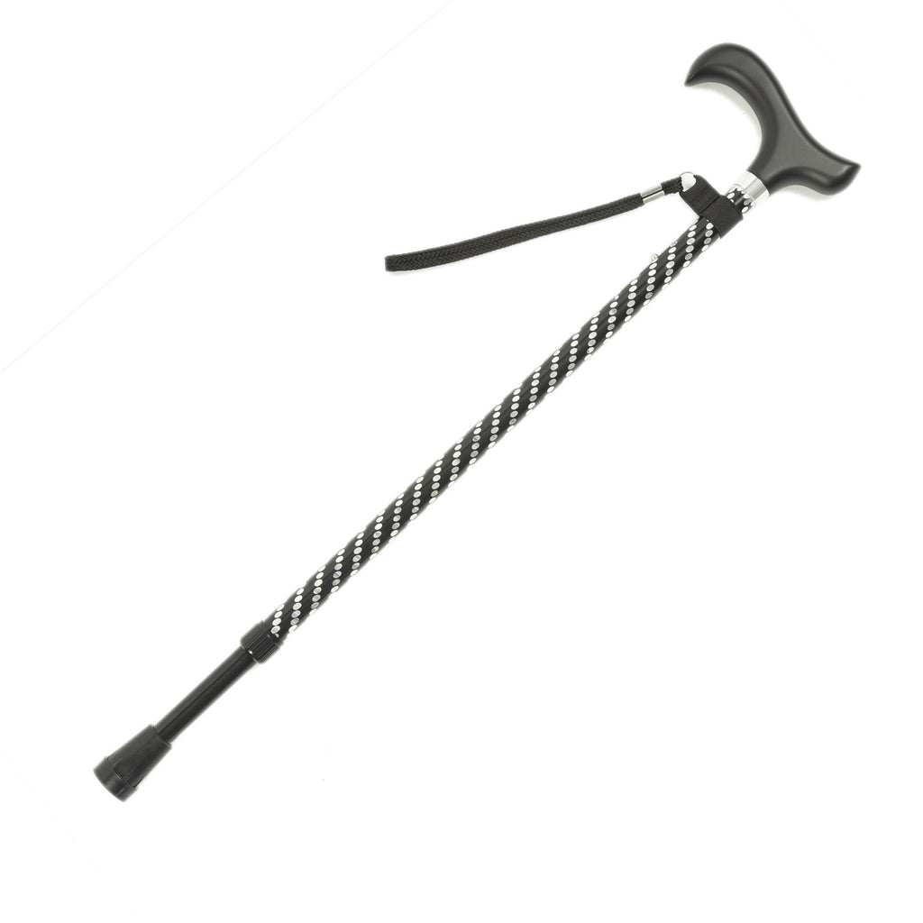 Adj Engraved Stick - Black