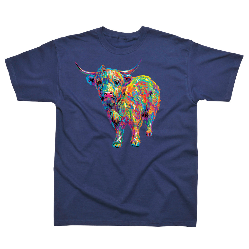 Highland Cow Spike Adults Tshirt