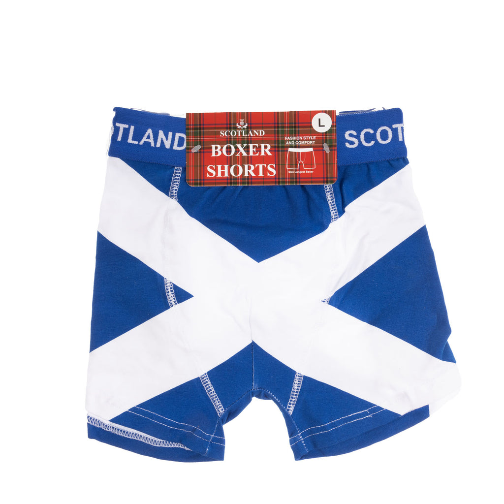 Scotland Flag Boxer Short - Large