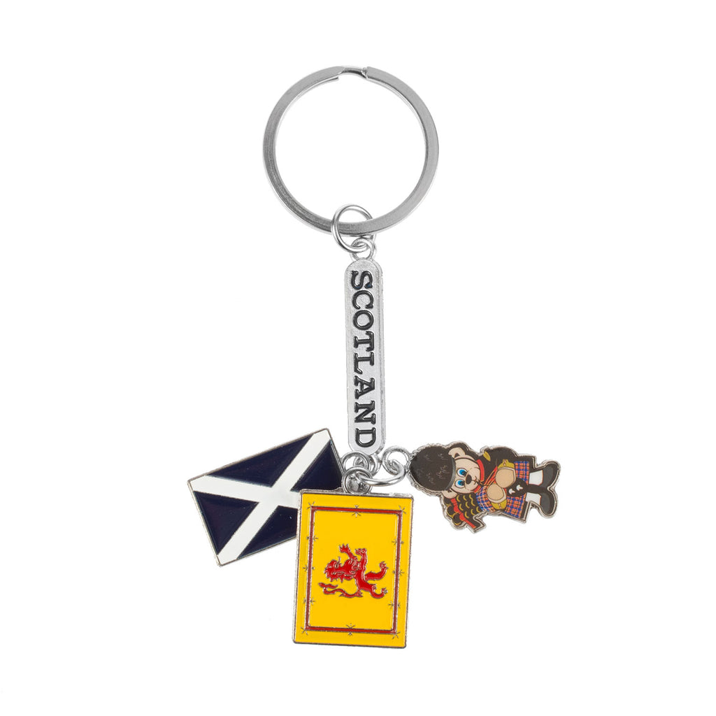 3 Icon Tag - Piper/Flag/St Andrews Key