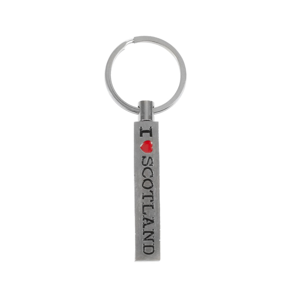 Bottle Opener Keyring - I Heart Scotland