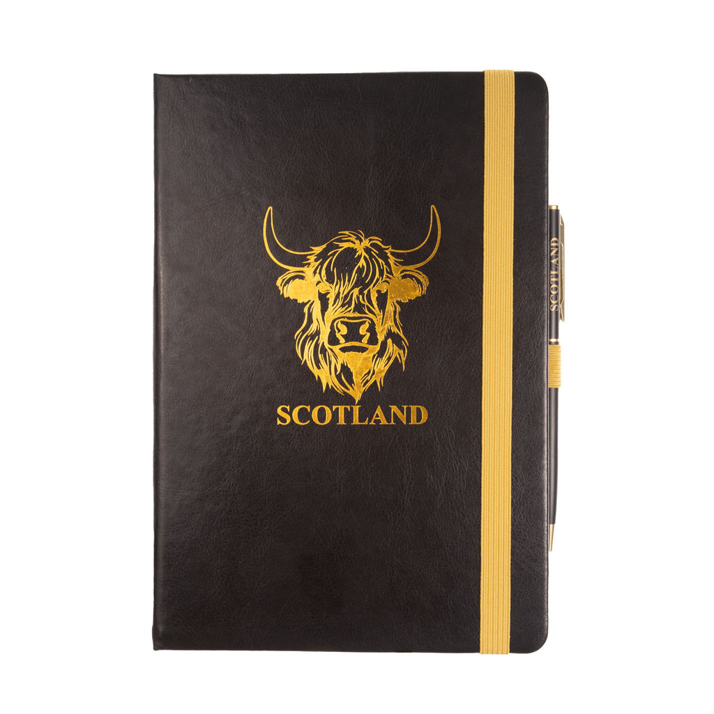 Notebook & Pen Set  - Sct Highland Cow