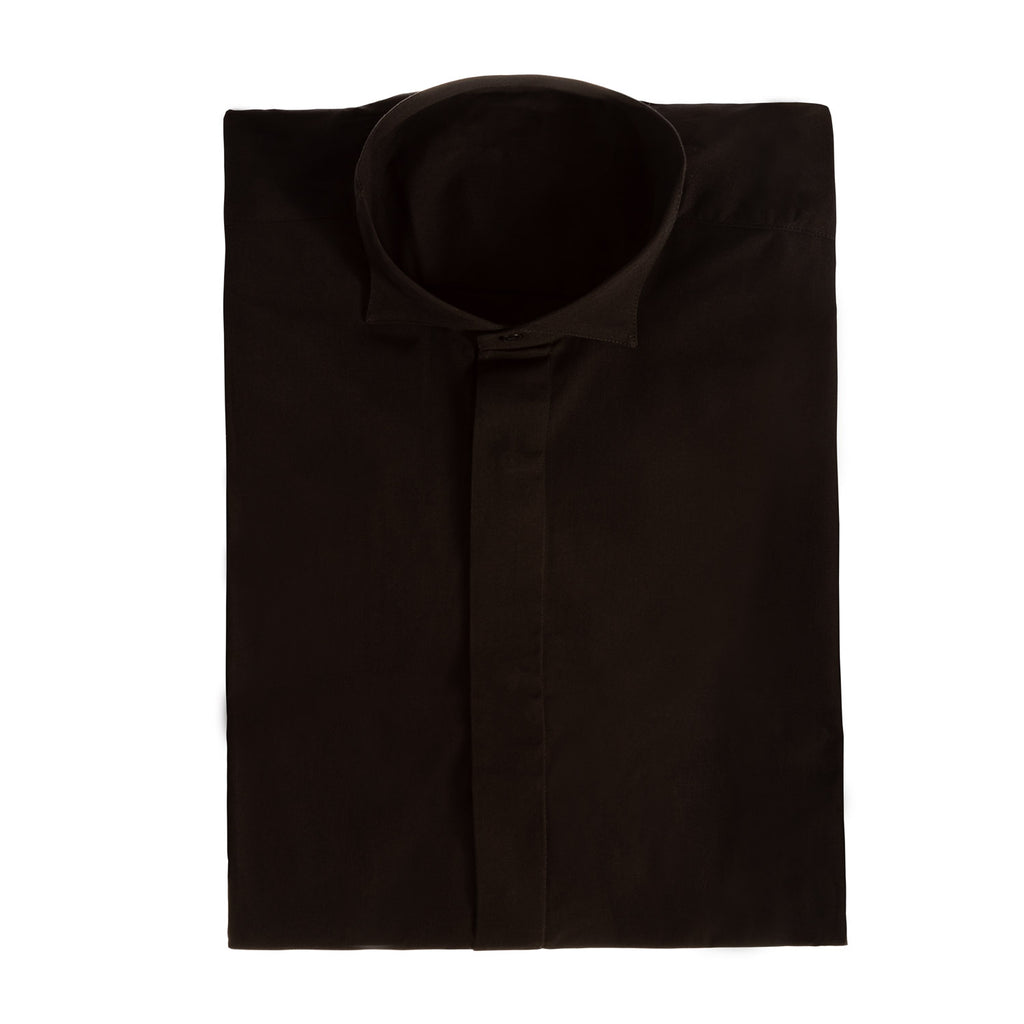 Victorian Collar Shirt Black