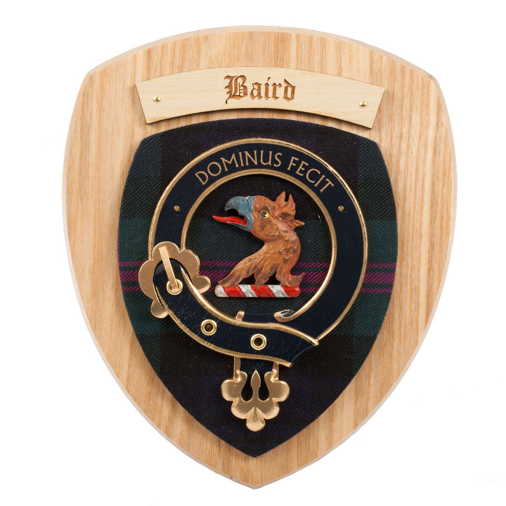 Clan Wall Plaque Baird