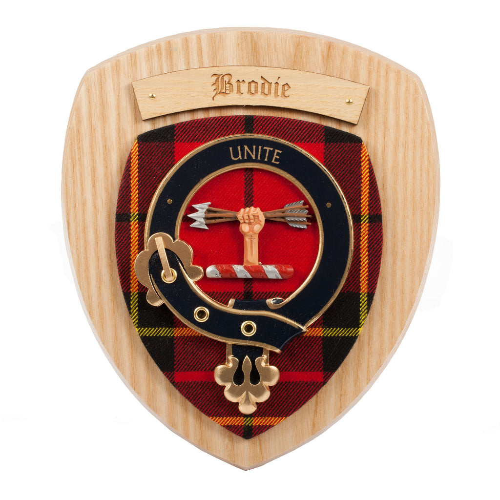 Clan Wall Plaque Brodie