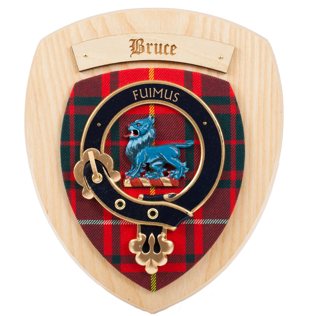 Clan Wall Plaque Bruce