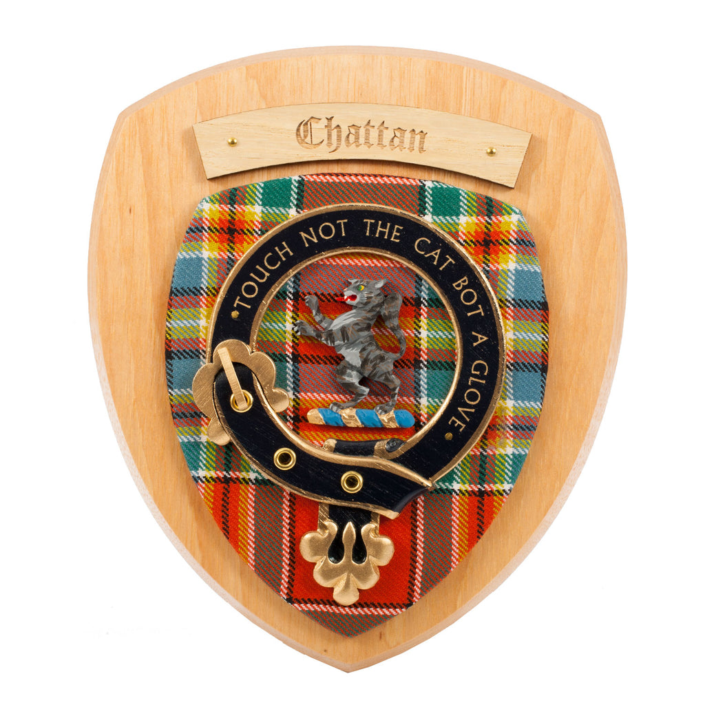 Clan Wall Plaque Chattan