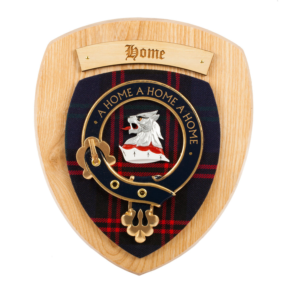 Clan Wall Plaque Home
