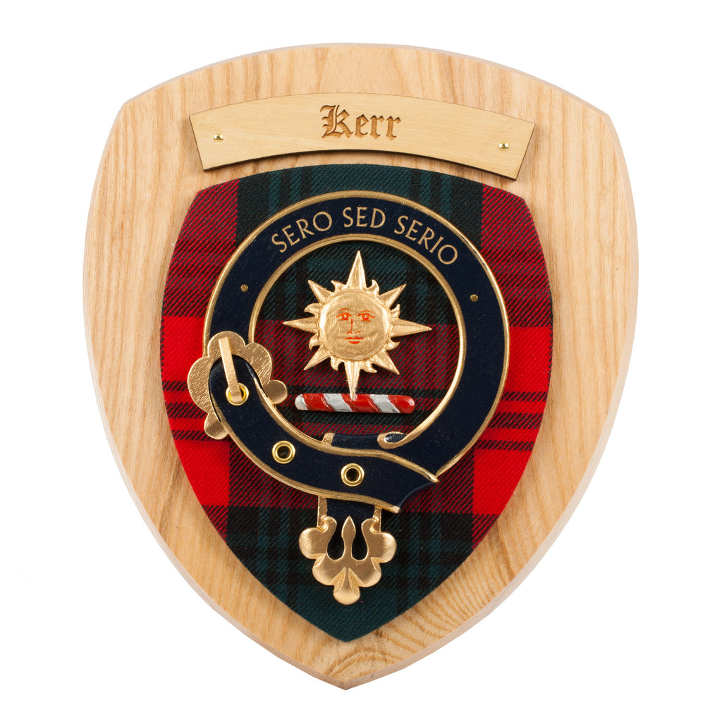 Clan Wall Plaque Kerr