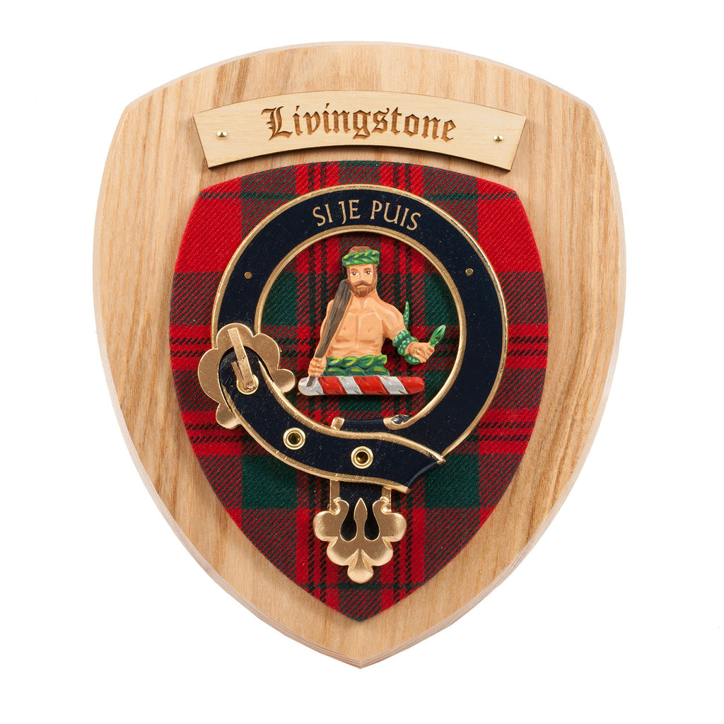 Clan Wall Plaque Livingstone