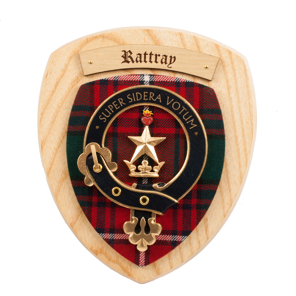 Clan Wall Plaque Rattray