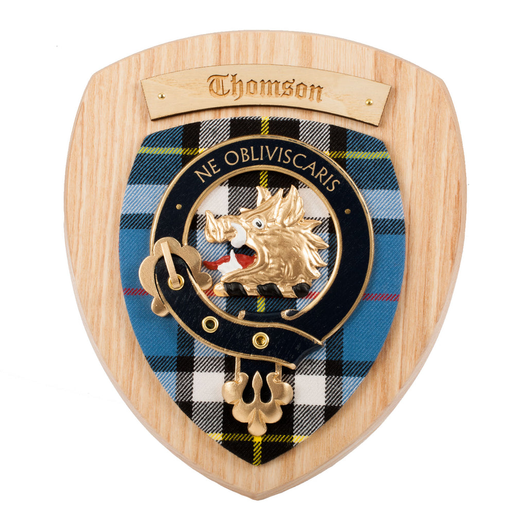 Clan Wall Plaque Thomson