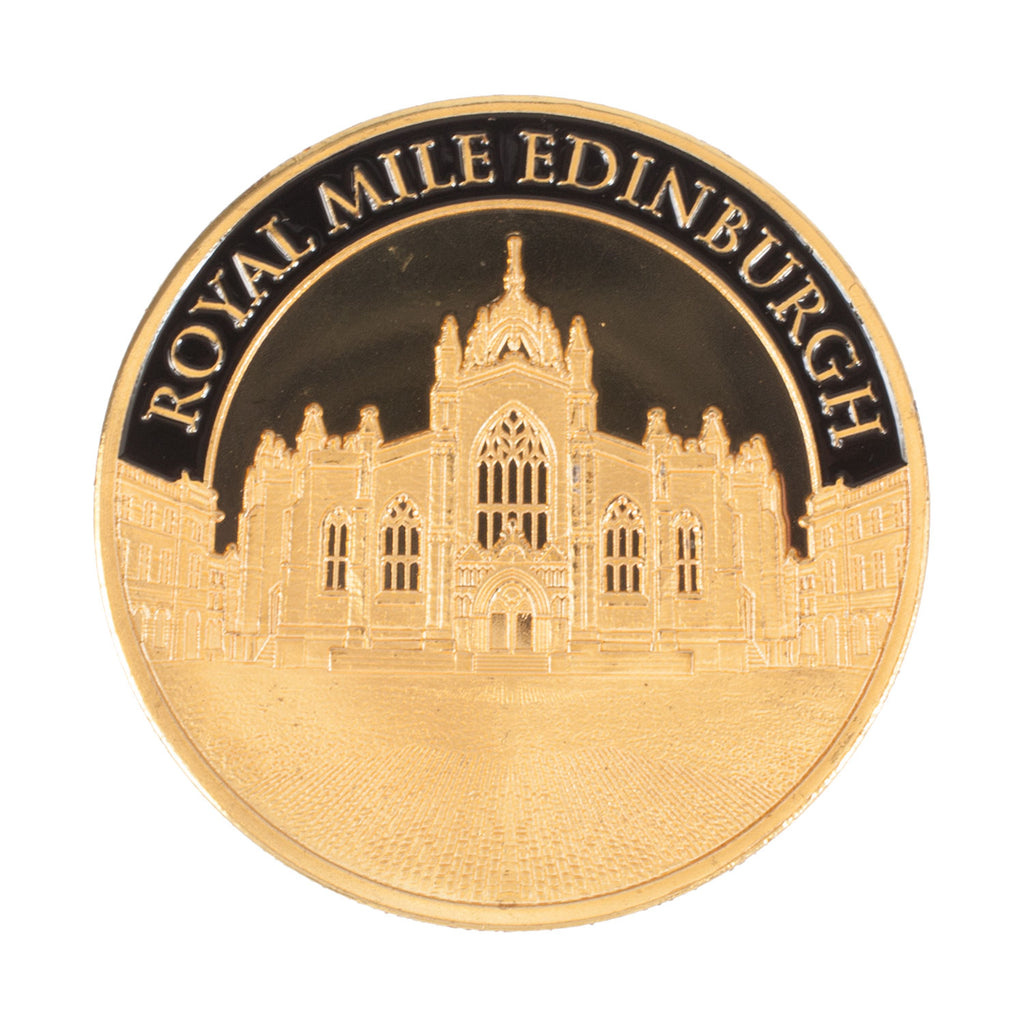 Scotland Souvenir Coin St Giles Cathedral