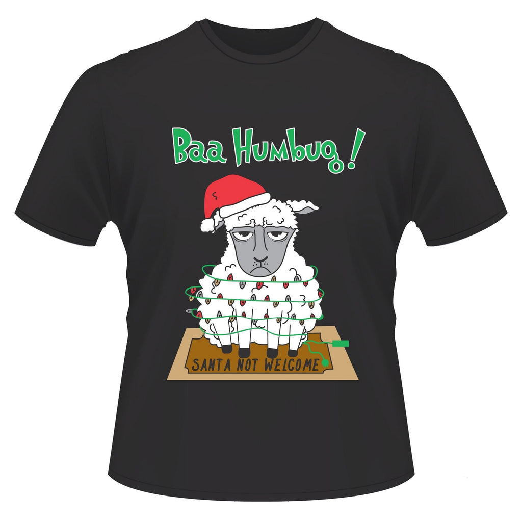 Xmas Tshirt Baa Humbug