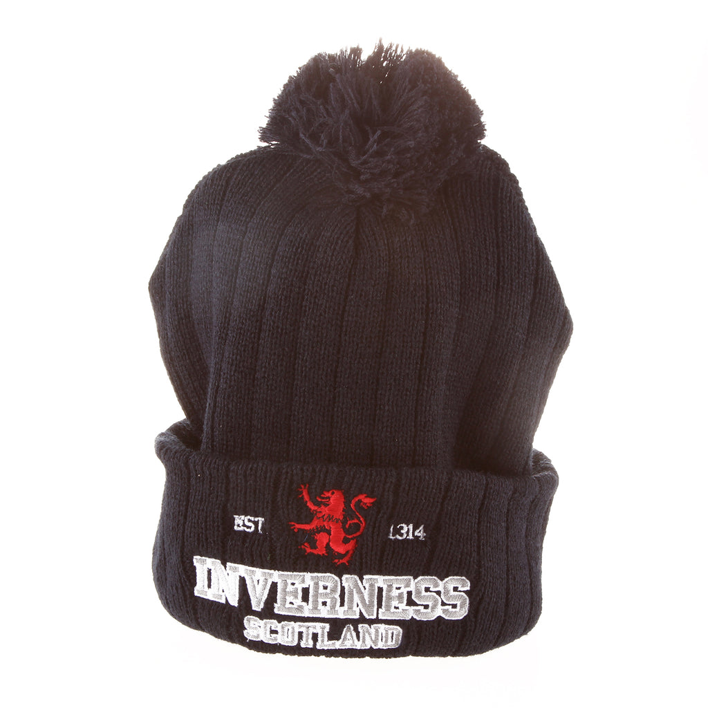 Bobble Hat Lion/ 1314/ Inverness/ Sctld Navy