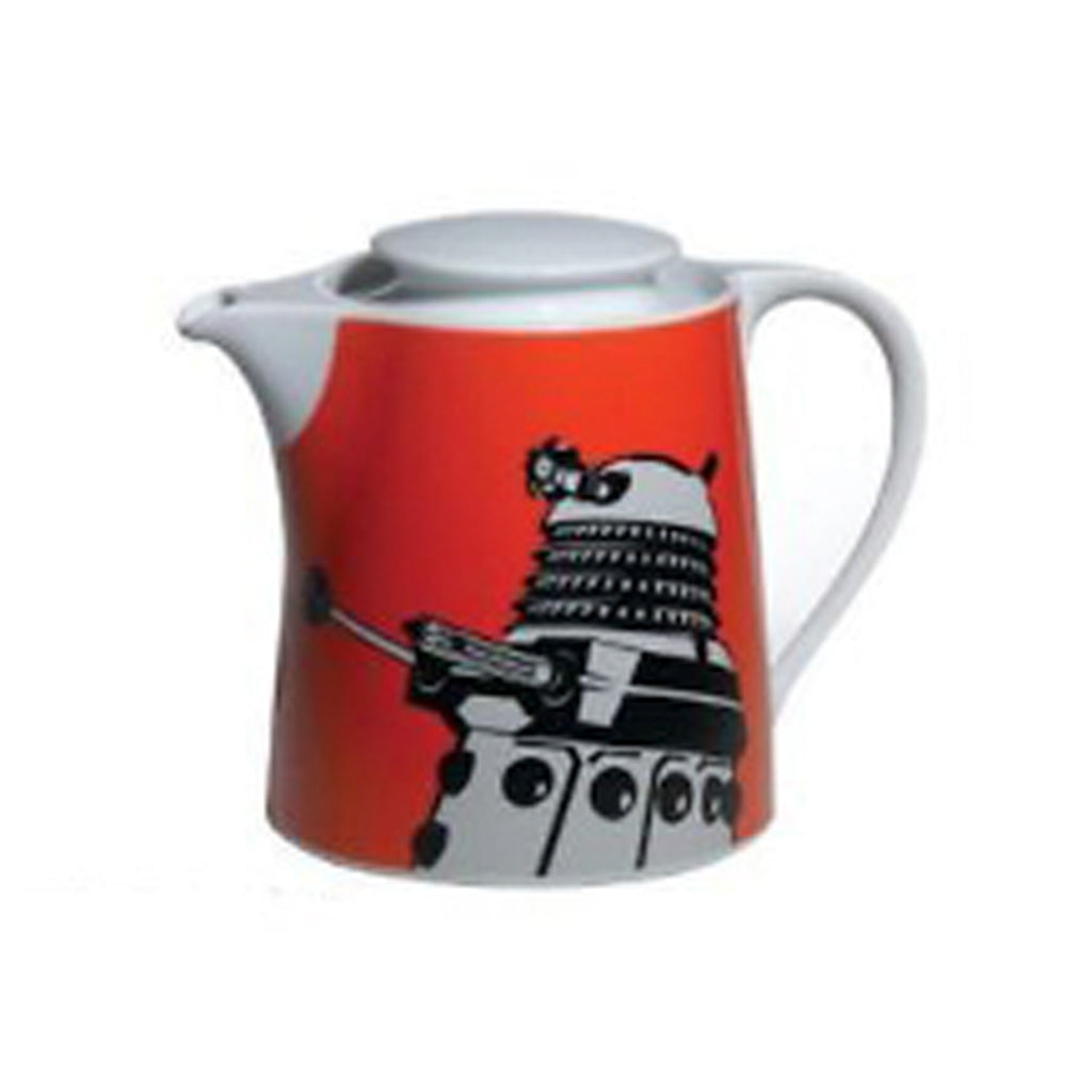 Dw Orange Dalek Teapot