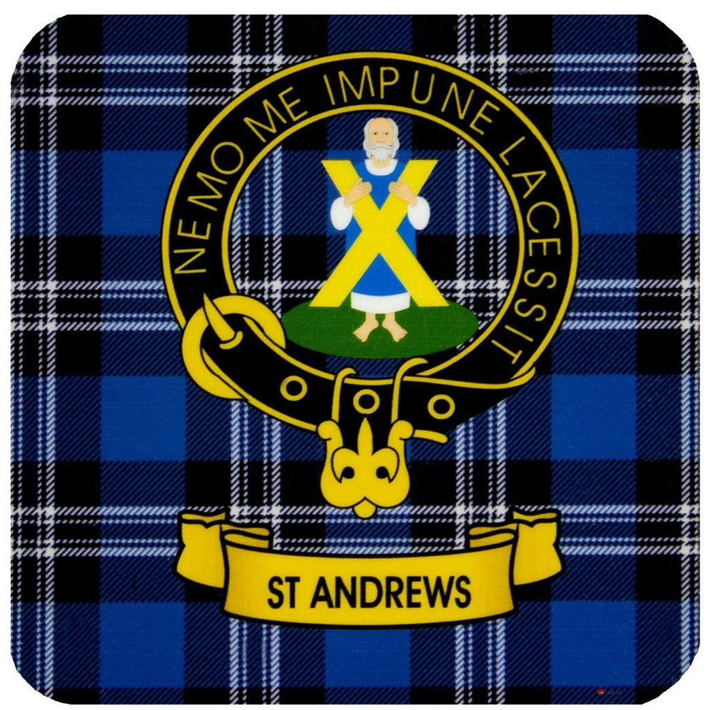 Kc Clan Square Cork Coaster St. Andrews