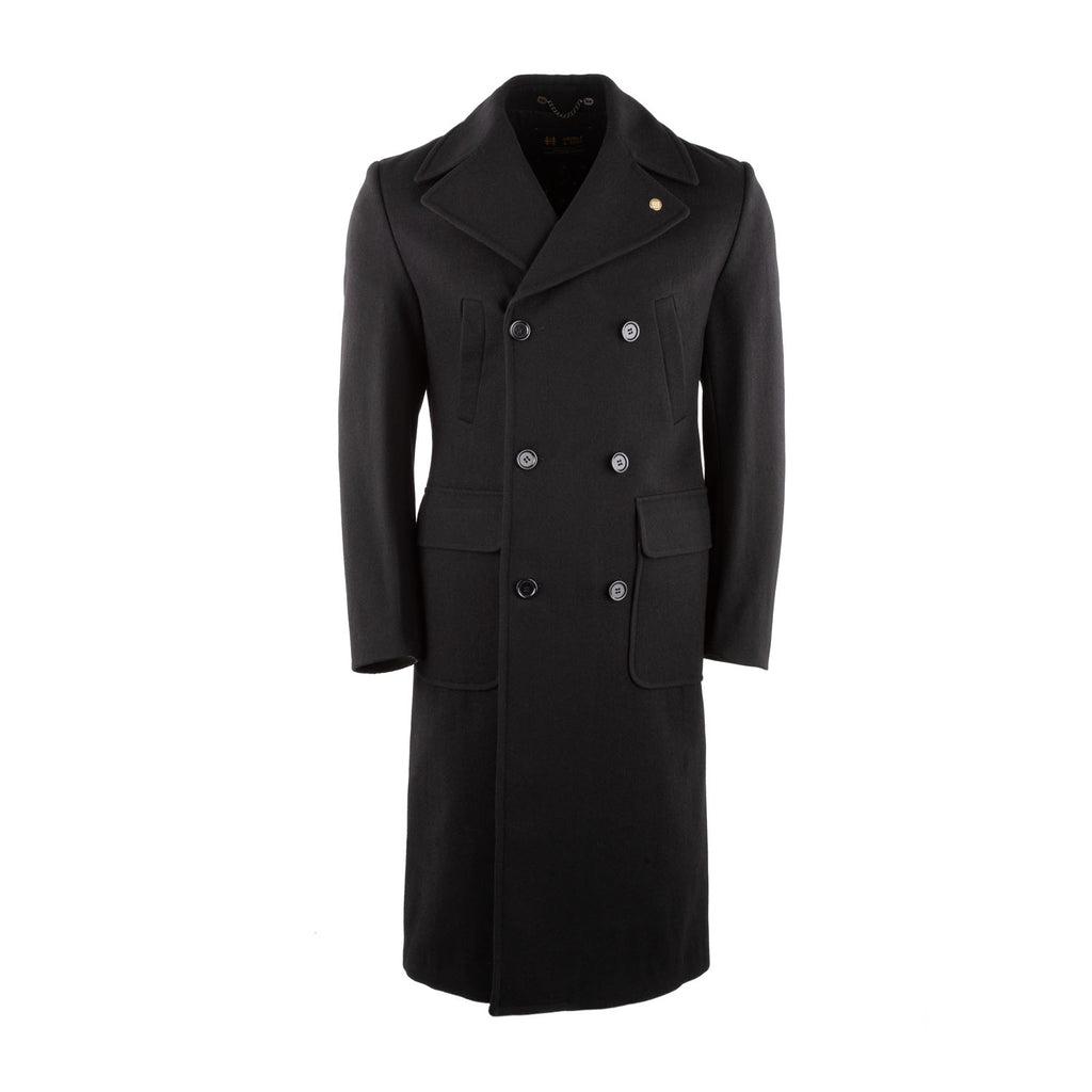 Gents Miltary Coat Black