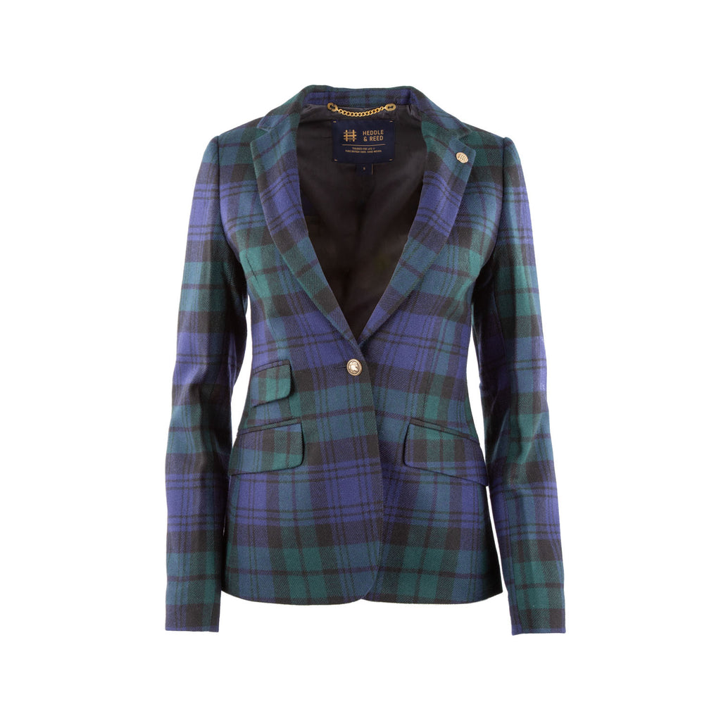 Ladies Iona Pure Wool Jacket Blackwatch