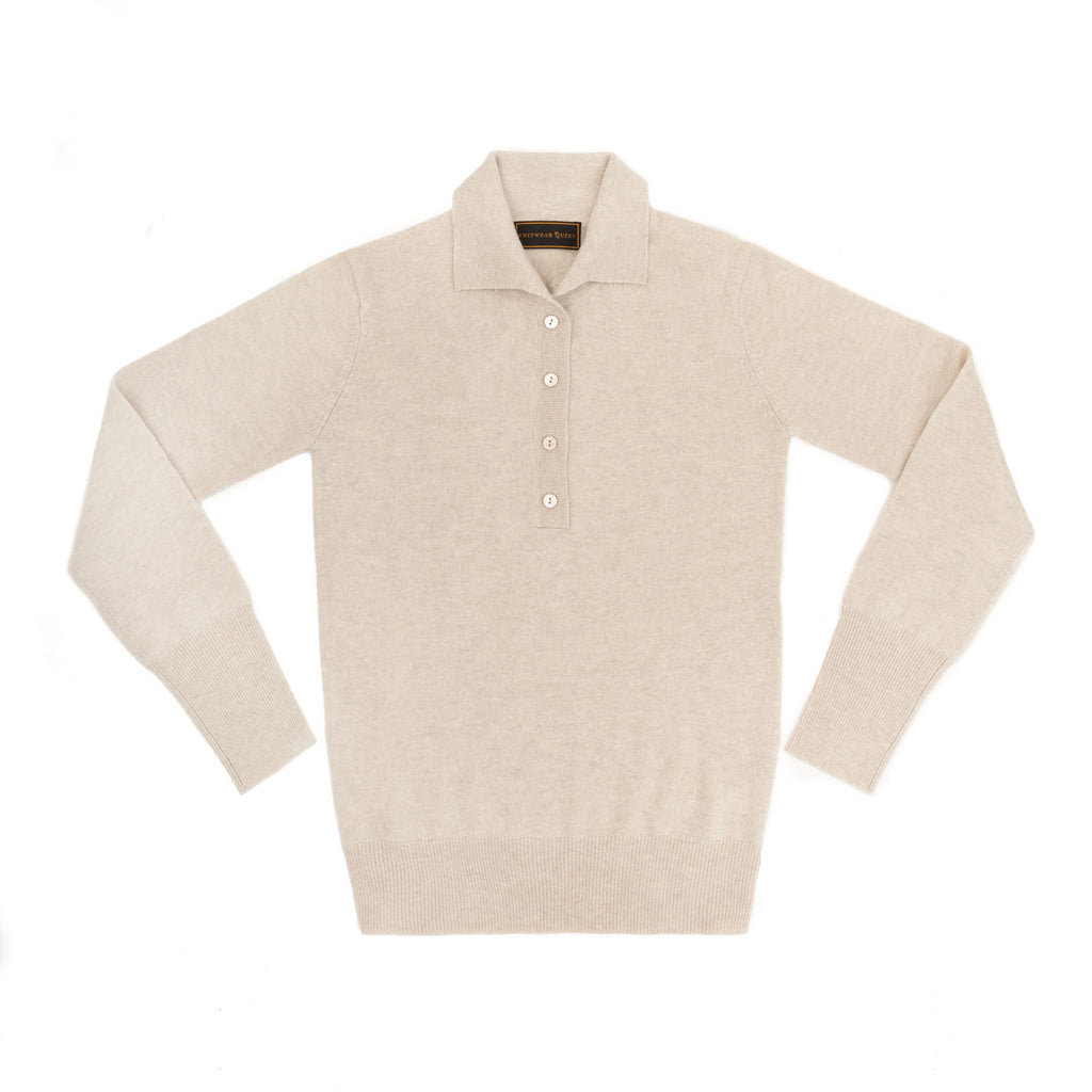 30% Cashmere Polo Shirt Elysee