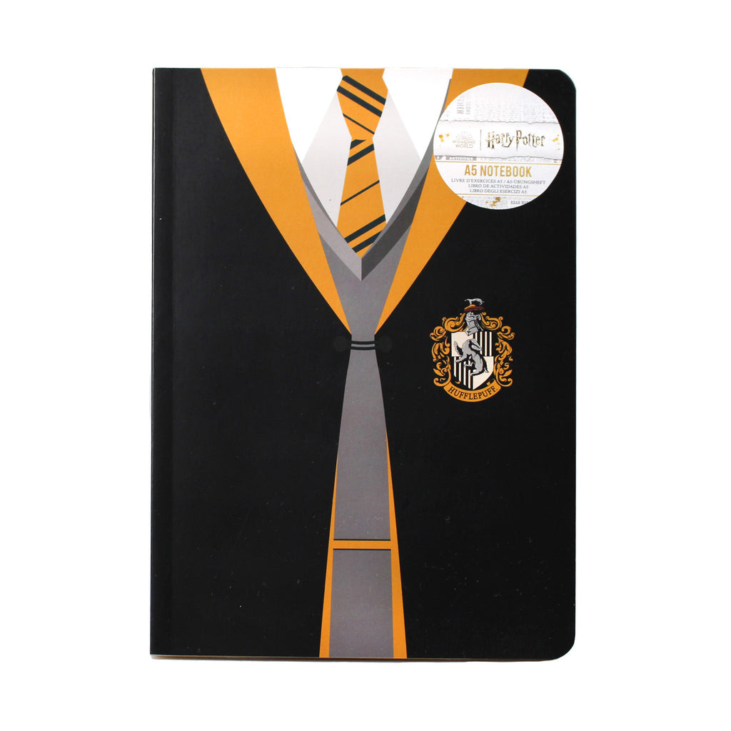 A5 Notebook Soft - Hp (Uniform Hufflepuf