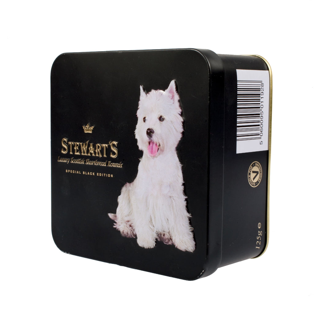 125G Stewart's Black Edition Westie Tin