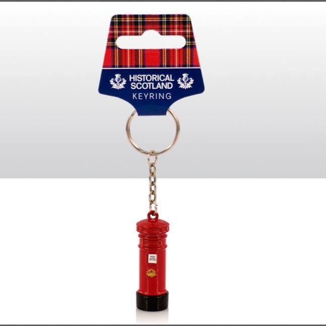 Red Letter Box Keyring