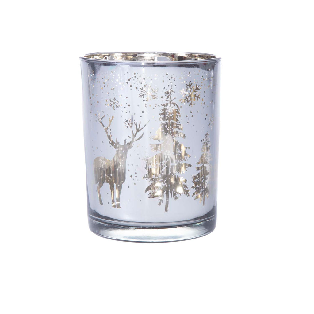 Tealight Laser With Deerand Trees