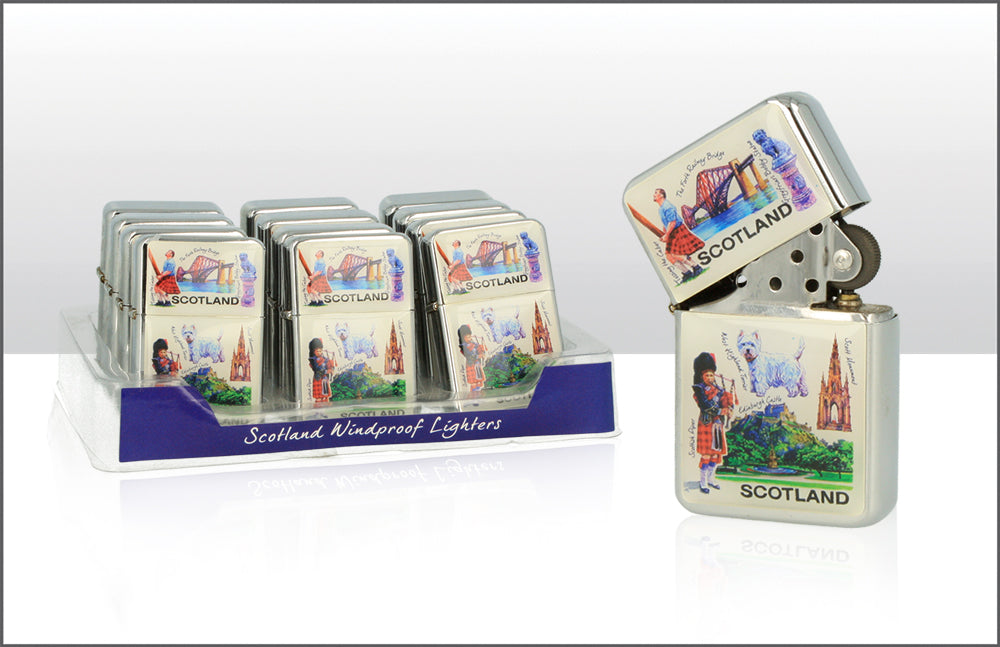 Iconic Scotland Windproof Lighter