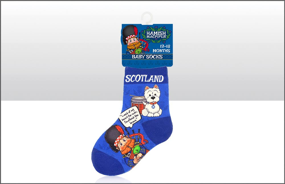 Hamish Macpiper Baby Socks